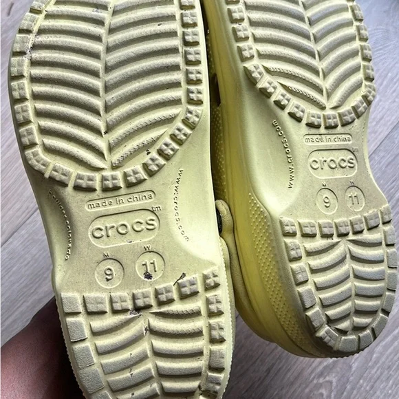 Yellow Crocs - Picture 2 of 2